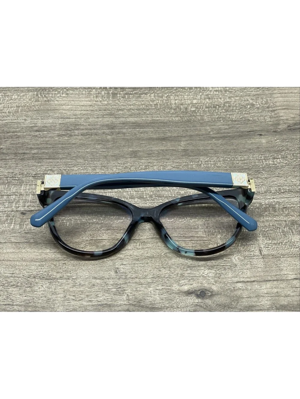 Kendra Scott Phantos Cat Eye Blue Tortoise Eyeglasses Frames KE2607 54/16/40